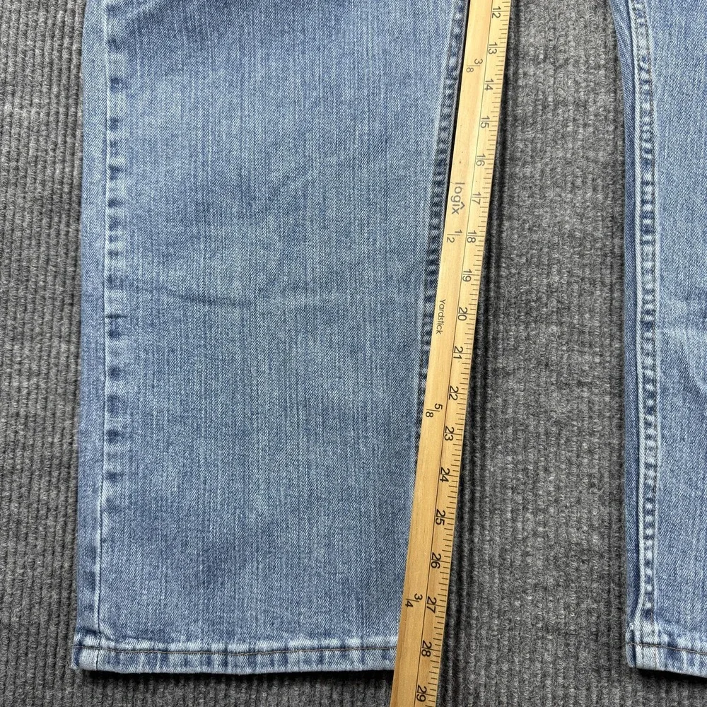 Wrangler Jeans Mens 42x30 Blue Relaxed Straight Leg‎ Denim Medium Wash Casual